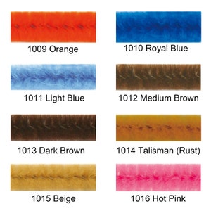 Calcastle Craft 100PCS Craft Chenille Stems Pipe Cleaners 6mm x 12&quot; 25 colors Bends Over 100x Without Problem