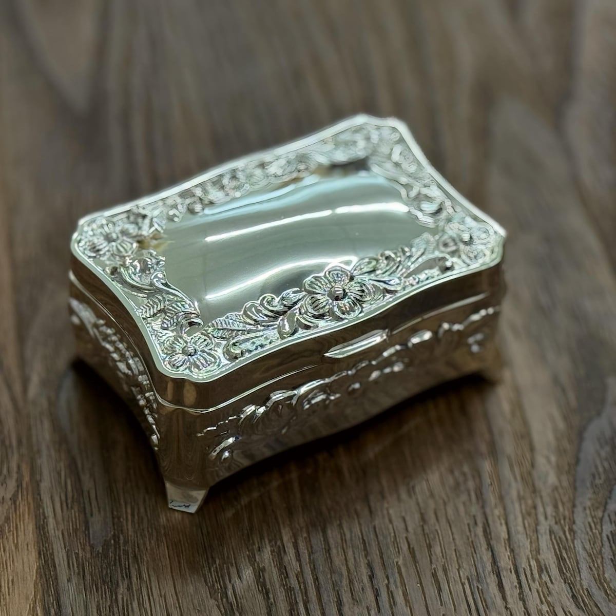 Engraved Wedding Jewelry Box