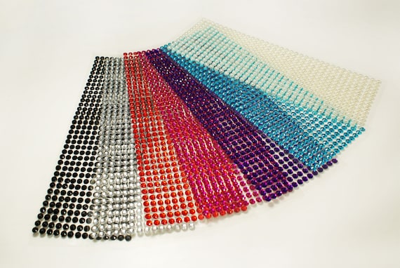 Self adhesive rhinestone best sale stickers
