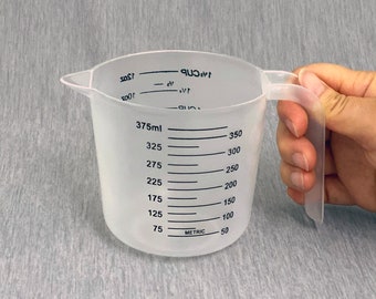 Plastic Measuring Cup choice of 1-Cup, 2-Cup, 4-Cup or Set of 3
