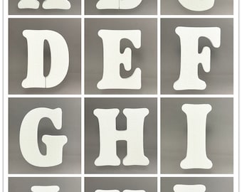 5&quot;H Craft Foam Letters Alphabet Numbers for DIY Crafts Party Signs Walls Party Decor School Projects