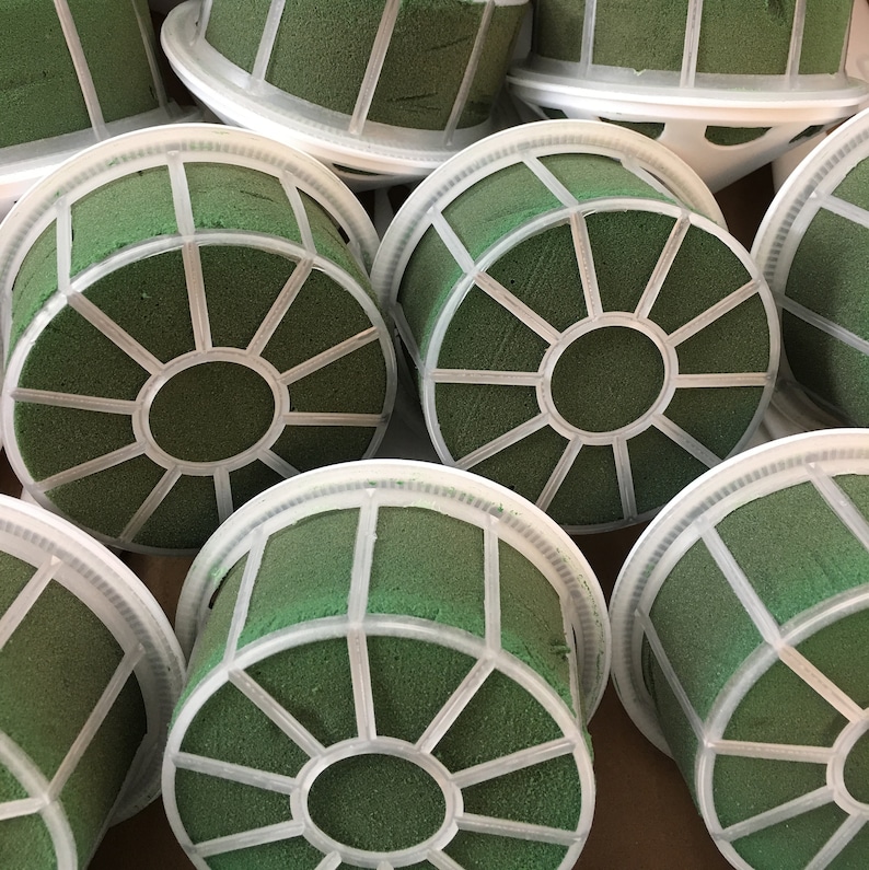 Oasis Lomey Floral Foam Bouquet Holders Handle Wedding Flowers Etsy