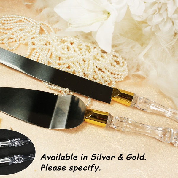 Personalized Wedding Knife and Cake Server Set