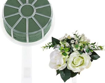 Church wedding aisle decor church flower bench decor pew clip holder wet foam for DIY Bouquets and Floral Decorations