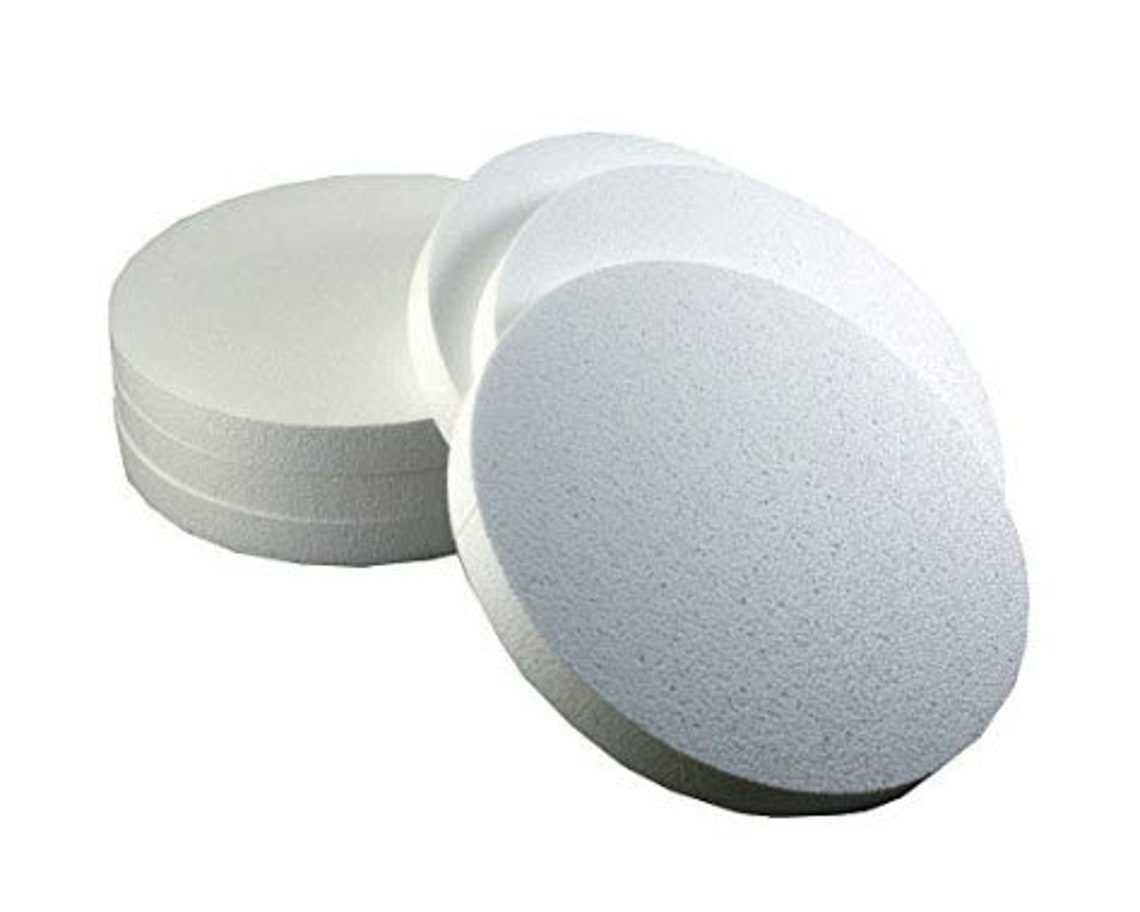 12 Piece Custom Craft Foam Circle Discs 2 3 Etsy