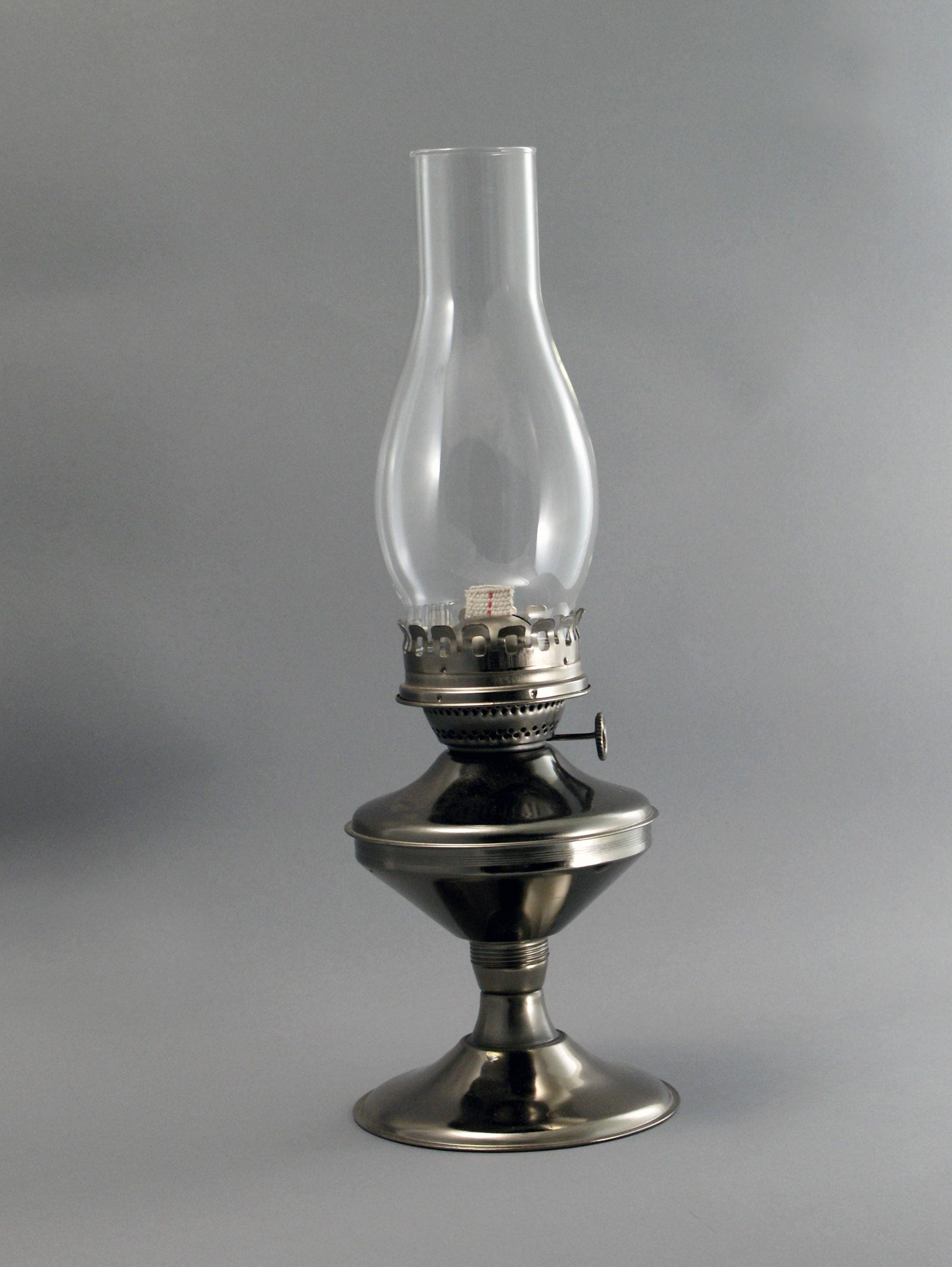 16H Lamplight Oil Lamp with Glass Cover Etsy
