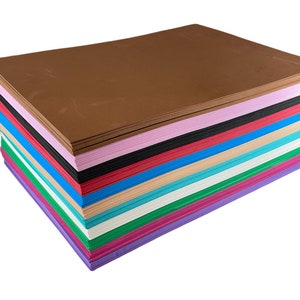 10 pcs 1.8mm Craft Foam Sheet Foamie Eva Foam Foamy Extra Large 13&quot; x 18&quot; Crafting, Children craft - 11  colors available