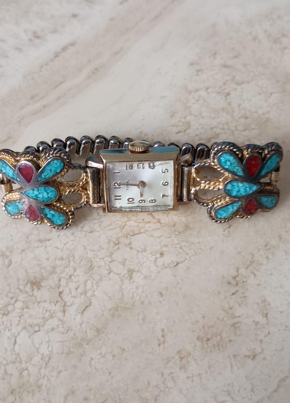 Women's Old Pawn Native American Watch Band