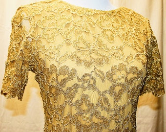 Gold Dress from Piccalino Petites