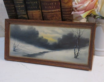 Vintage Pastel Landscape, c1900