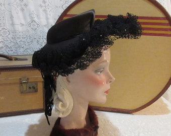 Vintage Hat, c1940s