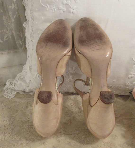 1920s-30s Evening Shoes; Vintage Shoes - image 9