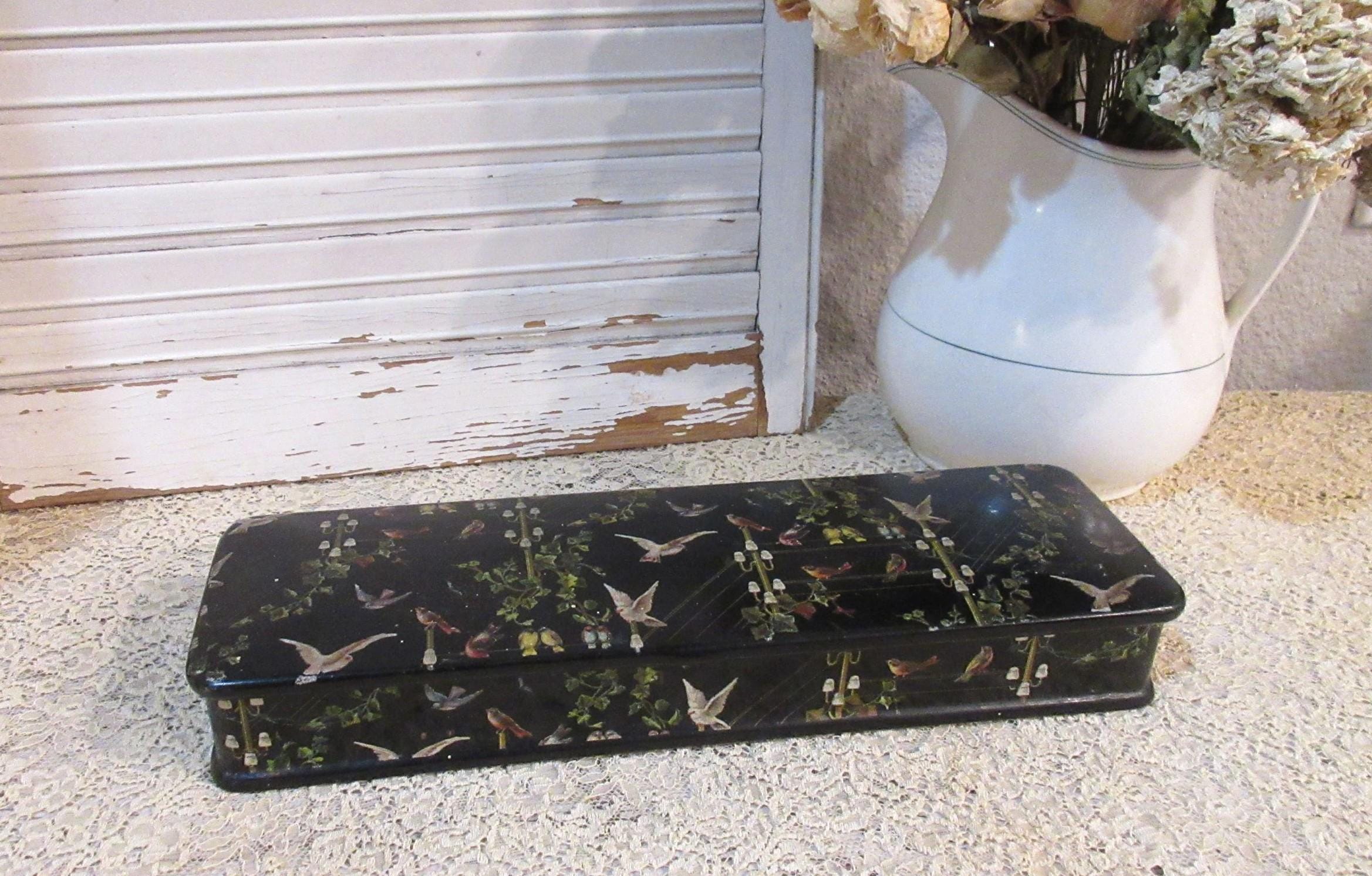 Paper Mache Storage Box - Etsy