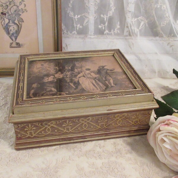 Vintage Jewelry Box Etsy