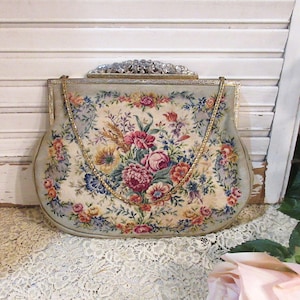 Petit Point Bag - Etsy