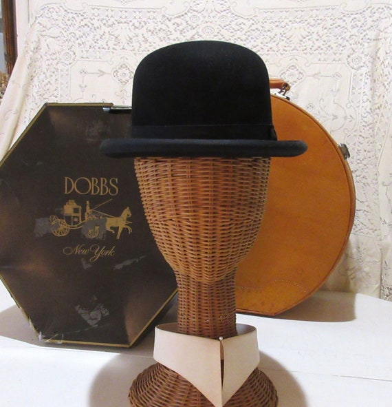 Vintage Bowler Hat, c1930 - image 1