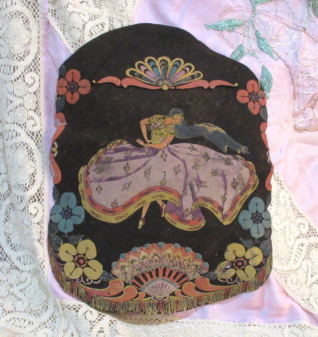 LARGE SQUARE SCARF DRIPPING IN DECO