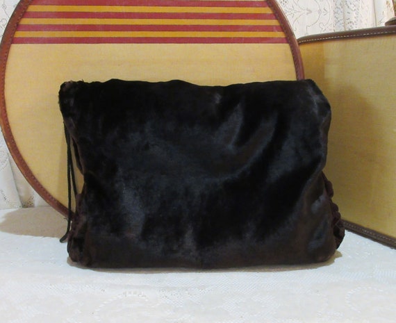 Vintage Beaver Fur Muff, c1930 - image 1