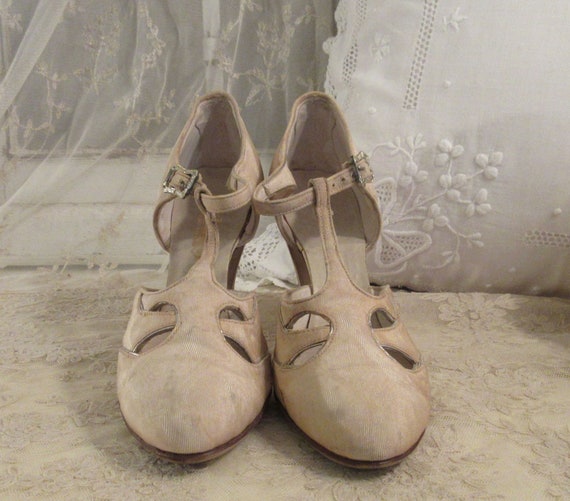 1920s-30s Evening Shoes; Vintage Shoes - image 2