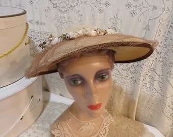 Vintage Hat, c1940-50