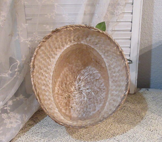 Vintage Hat, Floral Lampshade Hat, c1960 - image 10