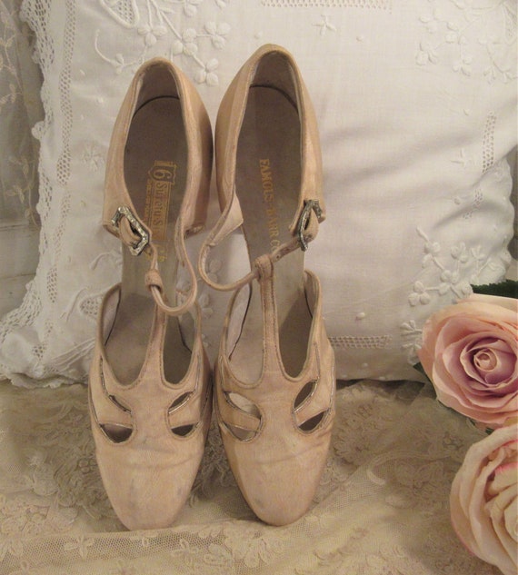 1920s-30s Evening Shoes; Vintage Shoes - image 10