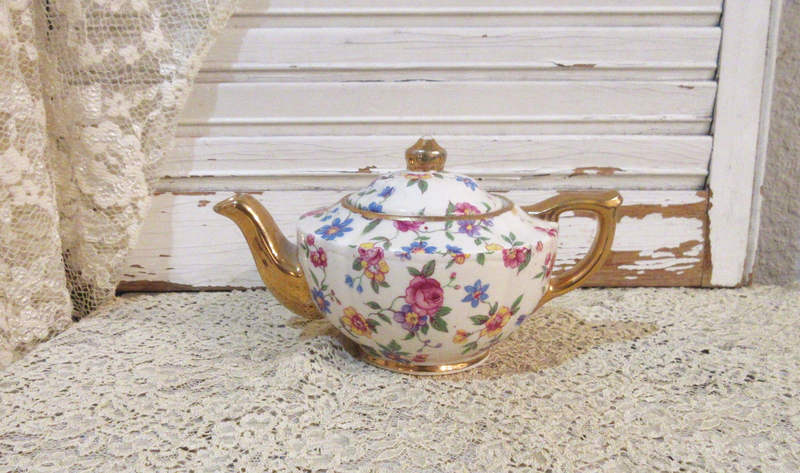 Sadler Teapot - Etsy