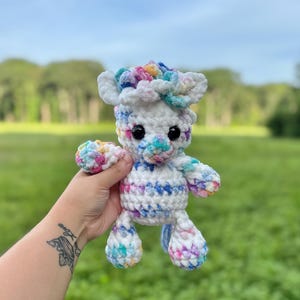 LISTO PARA ENVIAR - Peluche de cebra arcoíris, cebra divertida, peluche de cebra, regalo para niños pequeños, regalo para niños, regalo para niñas