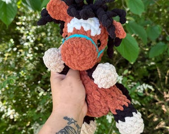Pferd Lovey-Snuggler, Tier vom Bauernhof, Baby-Dusche-Geschenk, Kleinkind-Geschenk, Pferde-Liebhaber
