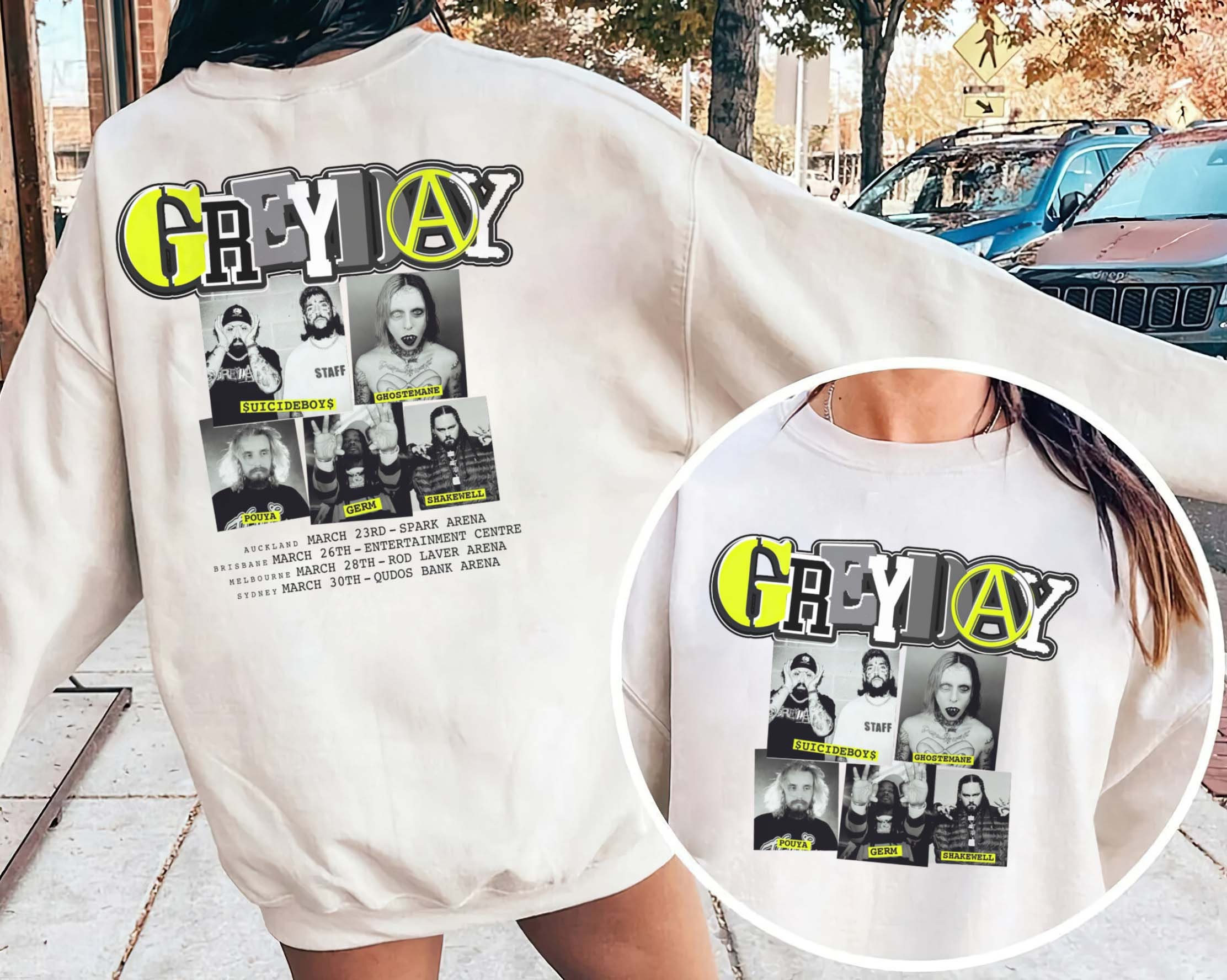 Grey Day Australia Tour 2024 Tshirt