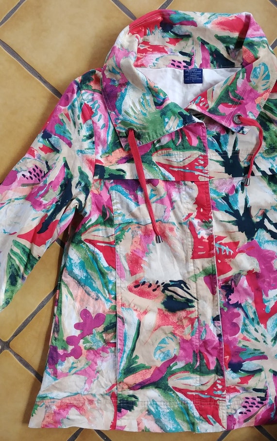 Tropical Rain Jacket Vintage-style Rain 