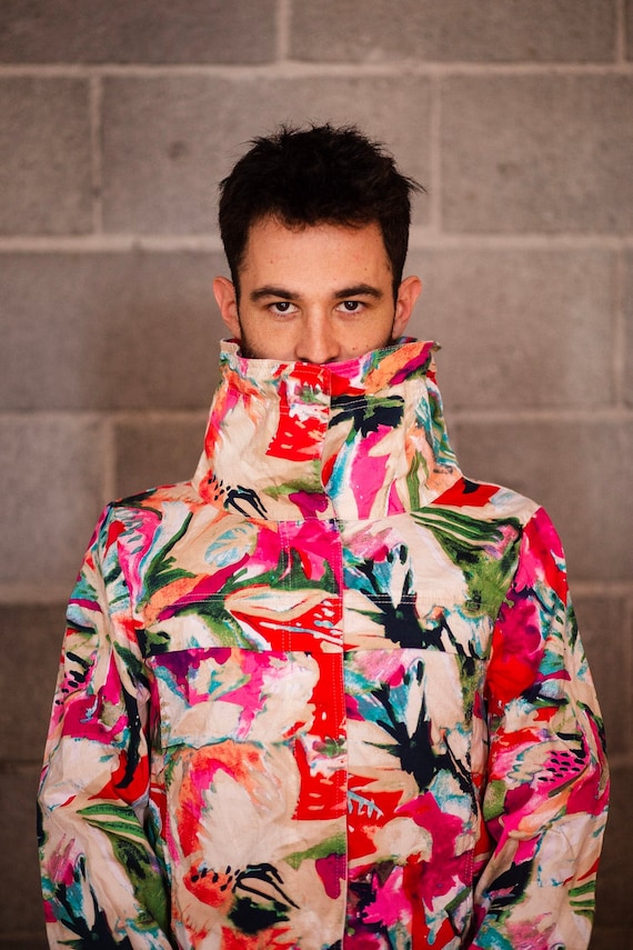 Tropical Rain Jacket Vintage-style Rain 