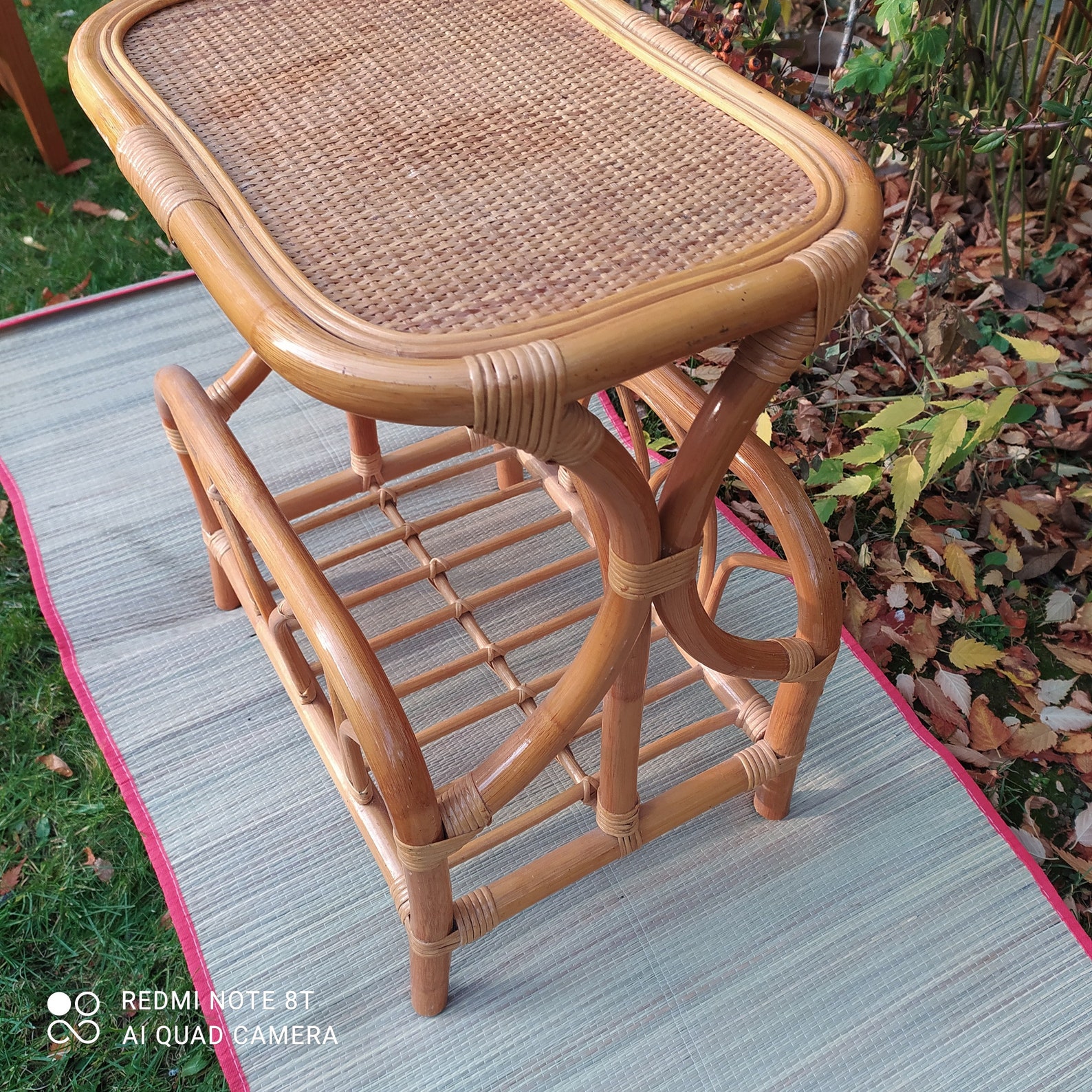 Bamboo Table Smoking Table Centerpiece Living Room Furniture Bamboo