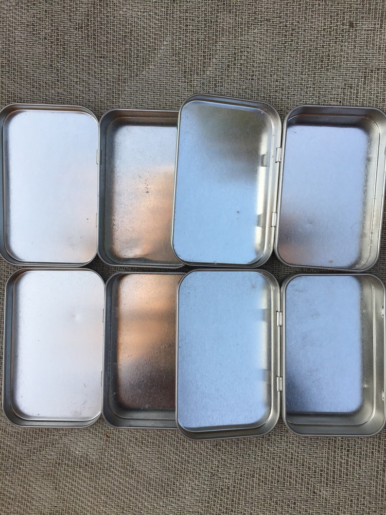 8x Empty Altoid Tins Newmans Own Mint Tins Same Size Etsy UK