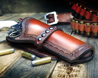PDF Digital Pattern - Traditional Western Leather Cowboy Holster