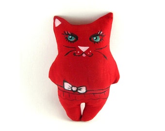 Cat Dolls , Kids Toys , Animal Dolls , Soft Toys , Stuffed Cats , Rag Toy , Kitty Cat , Toy Cat , Funny Animals , Fabric Toys , Art Doll Cat