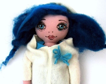 OOAK Art Doll ,  Cloth Art Doll , Rag Doll  , Textile Doll , Collection Dolls , Soft Toy , Design Dolls , Interior Doll , Art Toy , Art Doll