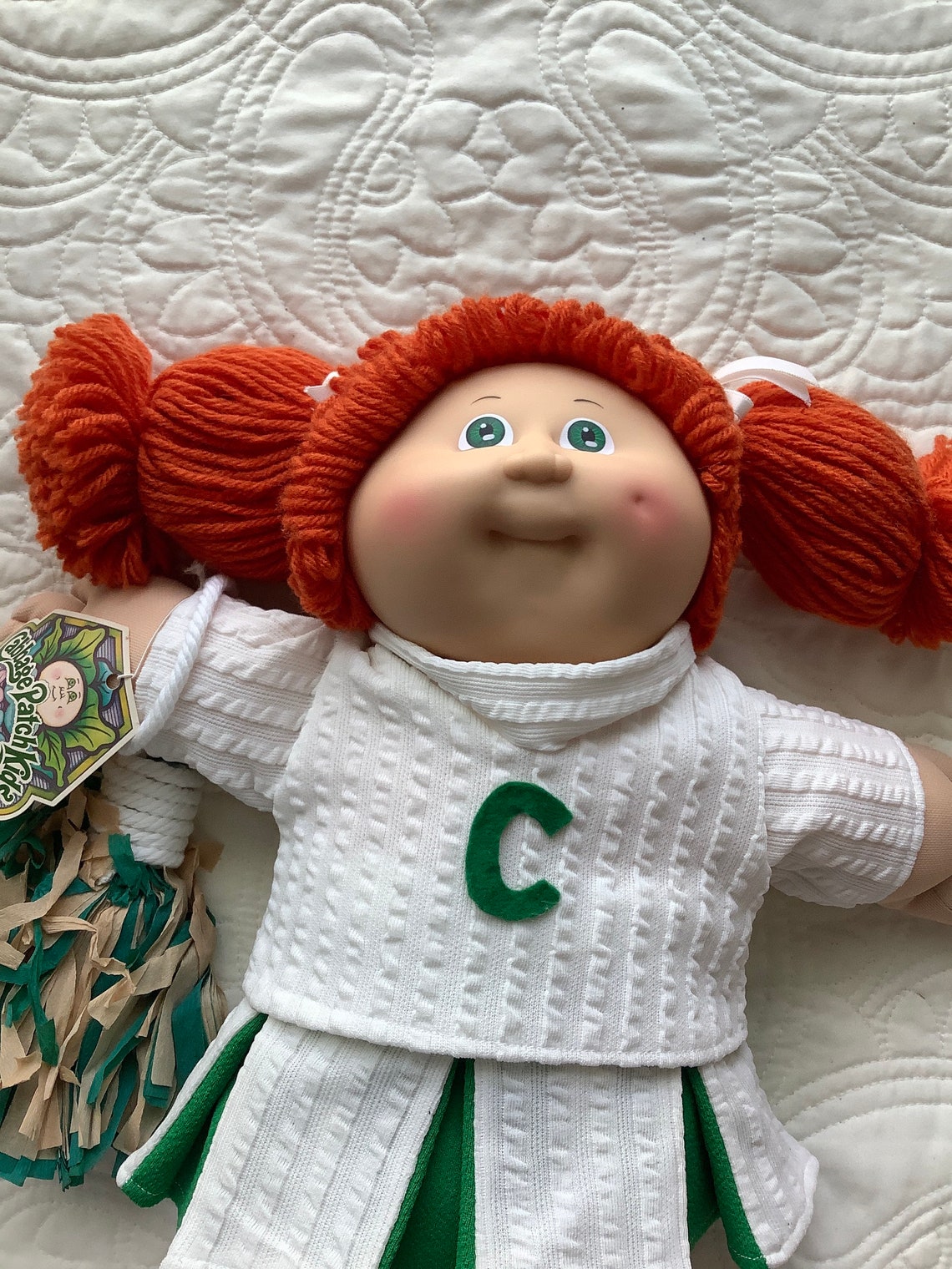 Vintage 1980s Cabbage Patch doll collectible cheerleader Etsy France
