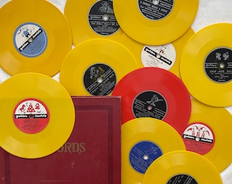 Set of collectible vintage vinyl lp children’s Golden Records