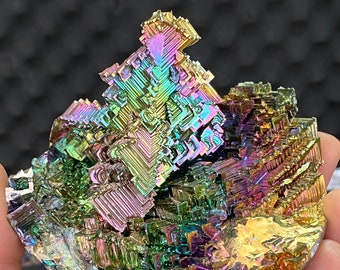 Artisan Bismuth Crystals By Bismuthcities On Etsy etsy