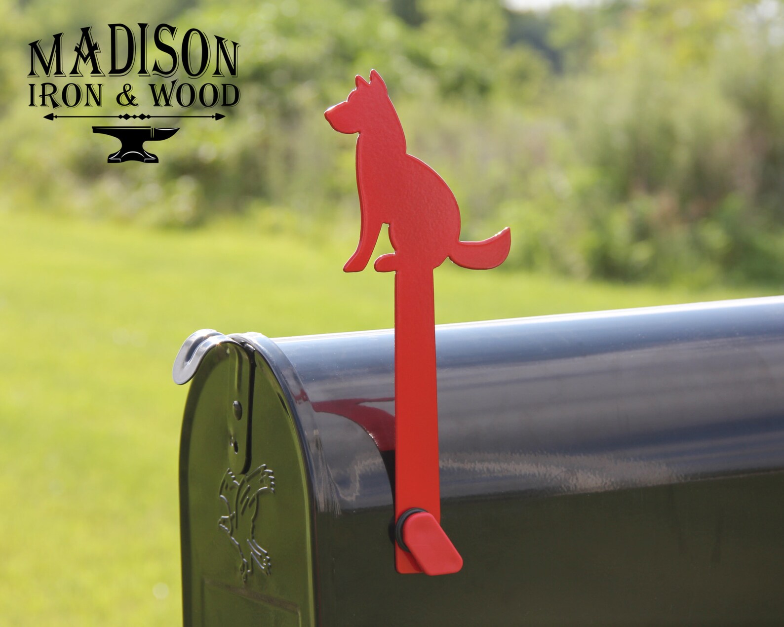 Dog Mailbox Flag Decorative Mailbox Flag Metal Dog Mailbox Etsy