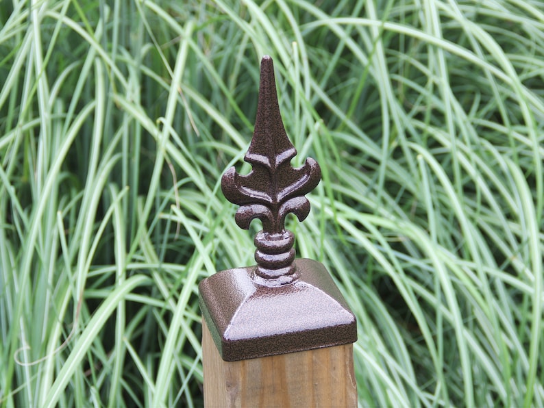 Winged Wrought Iron Decorative Post Cap for Nominal 4x4 Post Etsy