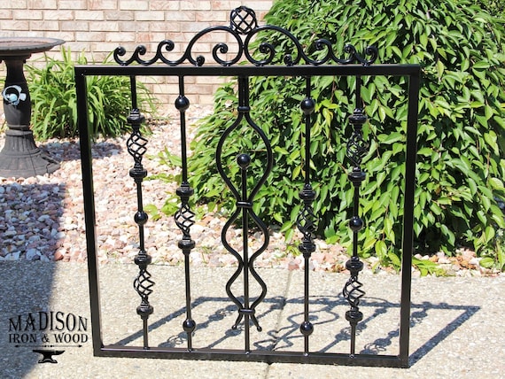 Wrought Iron Gate Garden Fence Door Whimsical Gate Style