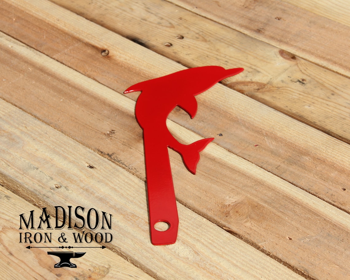 Dolphin Mailbox Flag Decorative Mailbox Flag Metal Dolphin Etsy