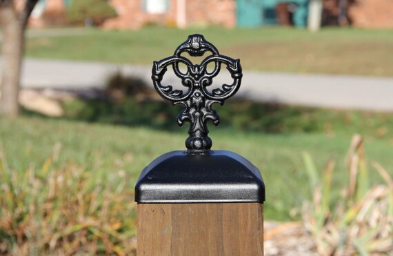 6x6 Post Cap For Wood Fence Post Decorative Victorian Hand Etsy