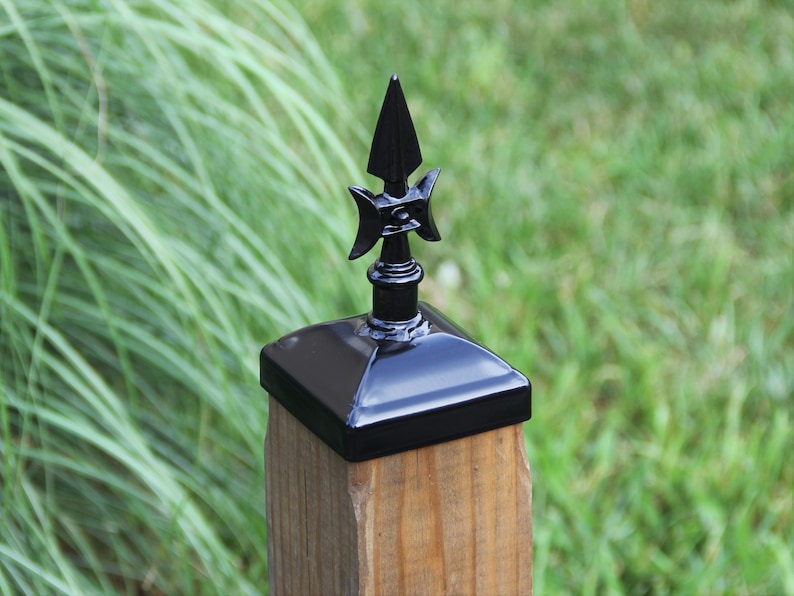  Post  Cap  Decorative  Gothic Finial for 4x4  Wood Fence  Post  