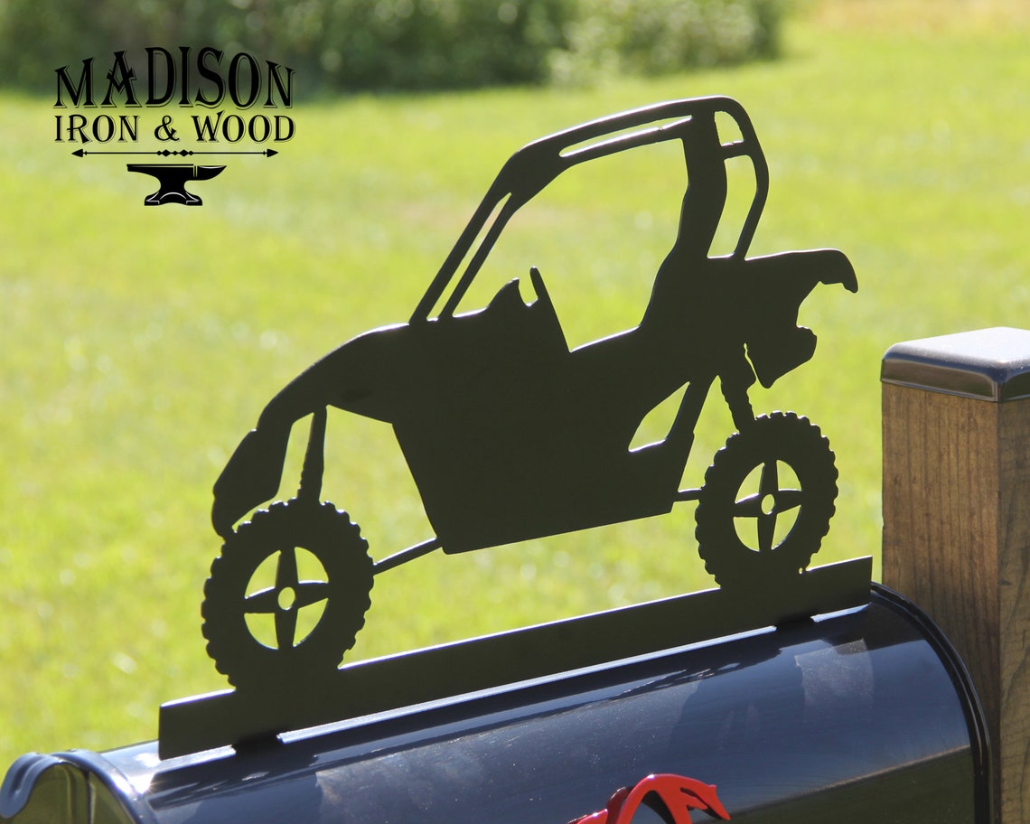 UTV Mailbox Topper Decorative Mailbox Sign UTV Themed Etsy