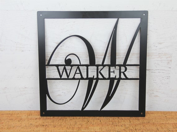 monogram sign elegant monogram