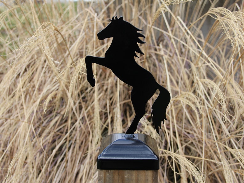 Horse Post Cap for 4x4 Fence Post Horse Decor Fence Decor Etsy