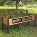 Herb Garden Sign, Metal Herb Garden Plaque, Metal Herb Garden sign for Herb Planter boxes, Garden walls, or Garden fences 